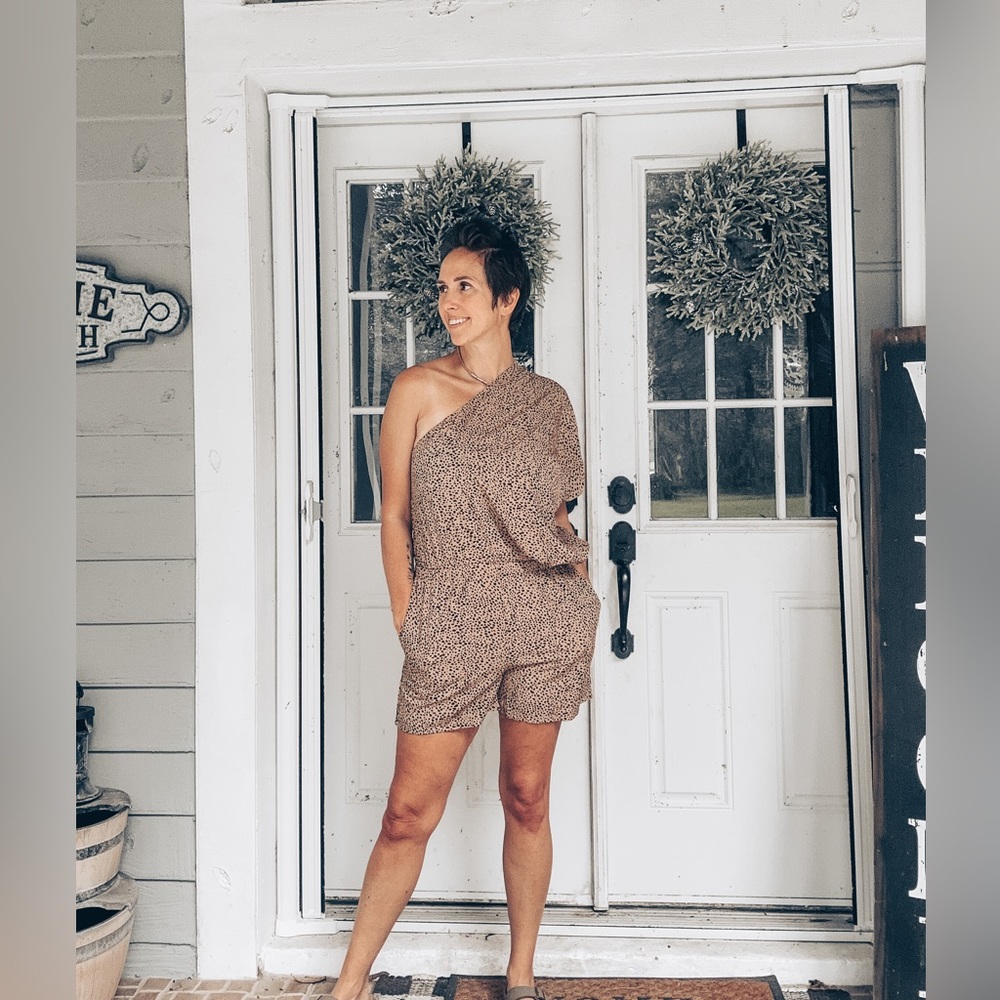 Safari style romper